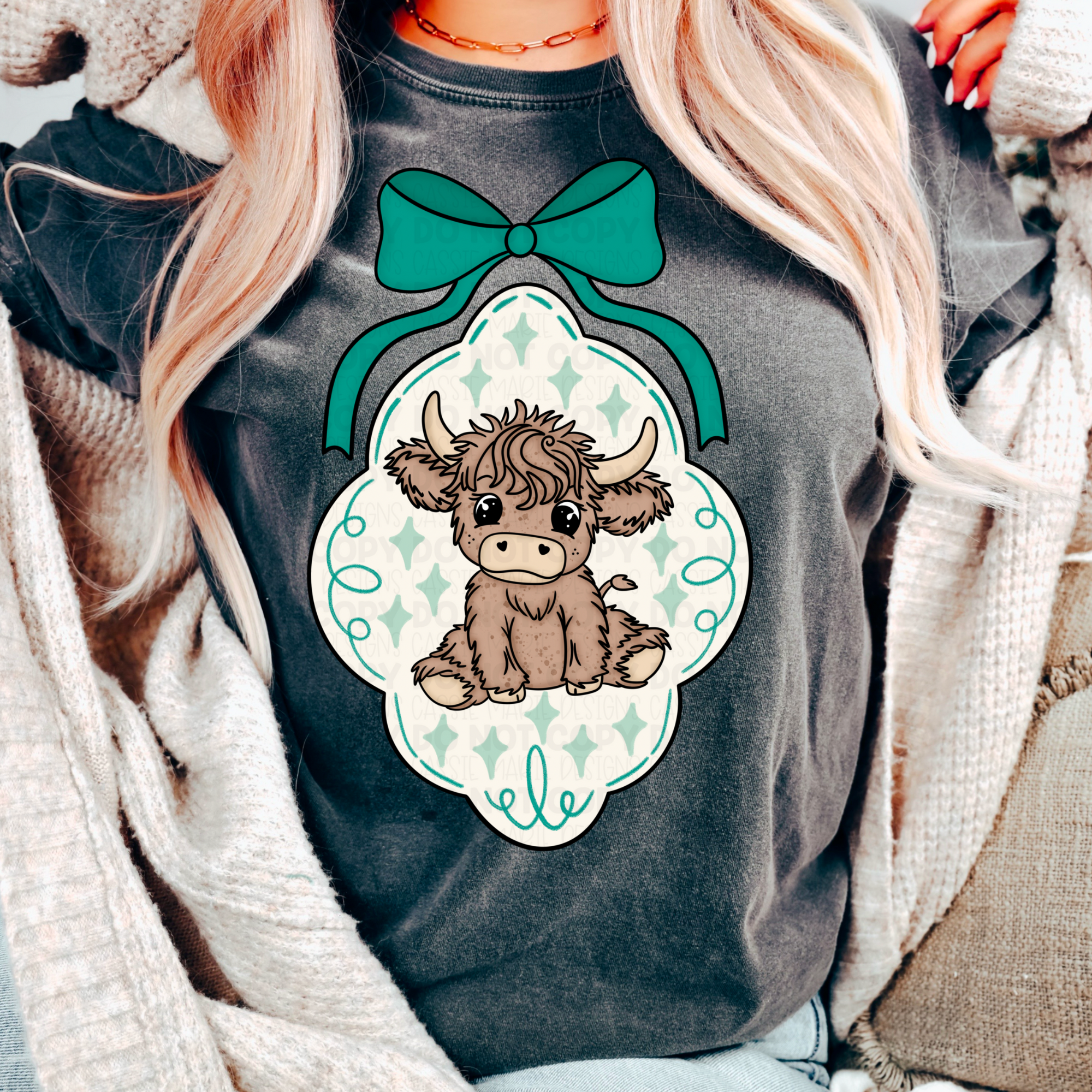 Highland Cow PNG – Cassie Marie Designs