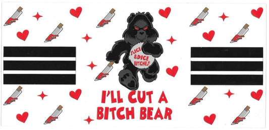 Swear Bear Double Sided Wrap 862