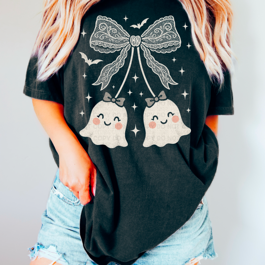 Coquette Lace Ghosts PNG