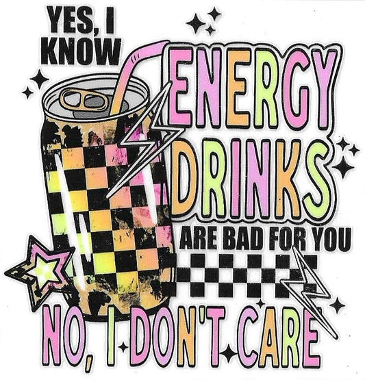 Energy Drink Decal 1658