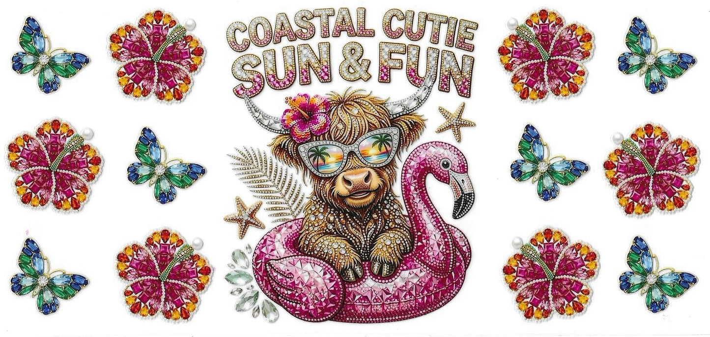Summer Cow Wrap 1096