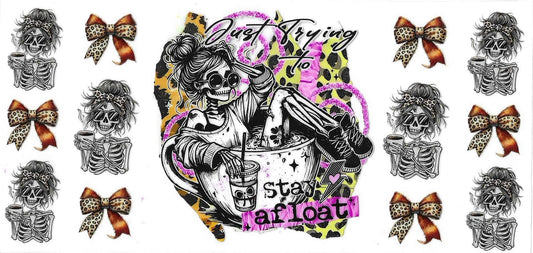Snarky Skelly Wrap 1369