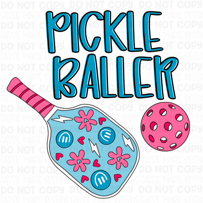 Pickle baller svg png | Pickleball