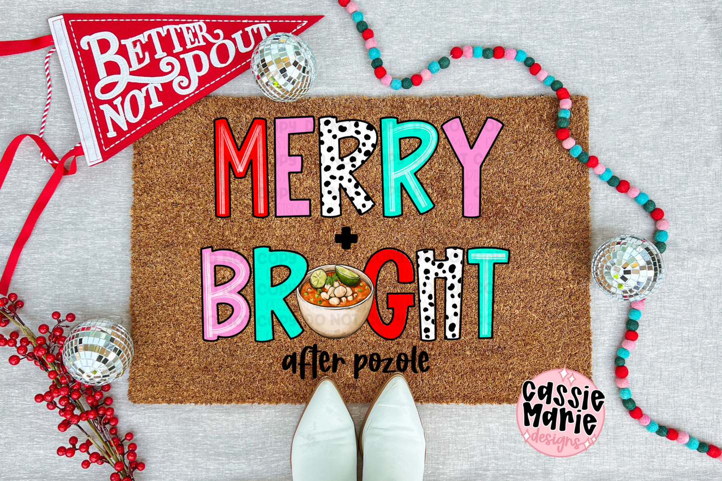 Merry + Bright After Pozole Png