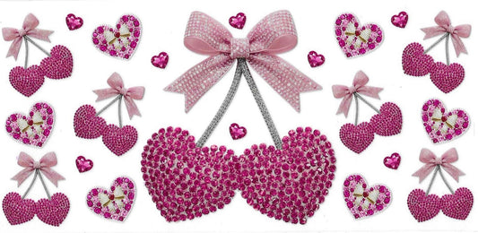 Cherry Hearts Wrap 1206