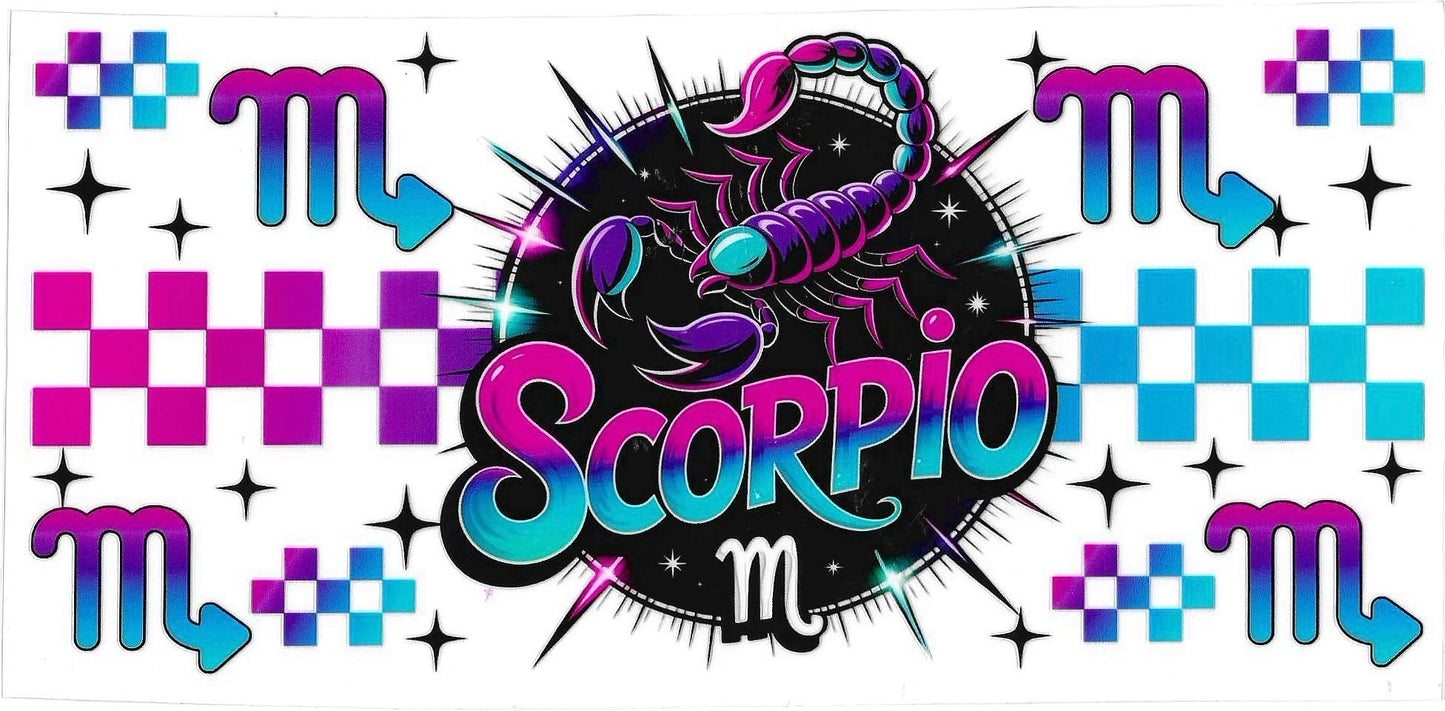 Neon Zodiac Sign Wrap
