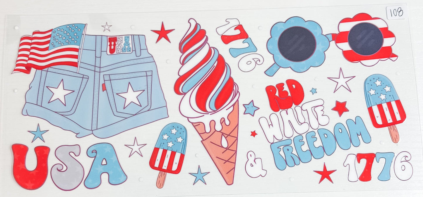 USA Wrap 108